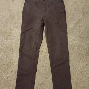 American Eagle Flex Slim Fit  Brown Pants 30 x 34
